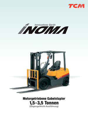 Chariots élevateurs frontaux diesel TCM FHD 25 T 3 A Inoma
