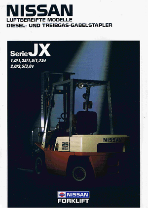 Chariots élevateurs frontaux diesel Nissan FJ 01 A 18 U