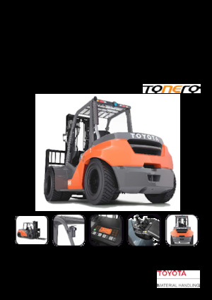 Chariots élevateurs frontaux diesel Toyota 40-8 FD 60N 