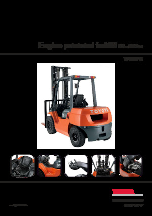 Chariots élevateurs frontaux diesel Toyota 42-7 FD 45