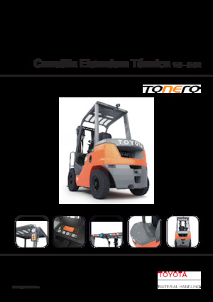 Chariots élevateurs frontaux diesel Toyota 52-8 FDJF 35 