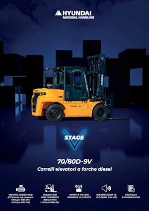 Chariots élevateurs frontaux diesel Hyundai 70D-9V