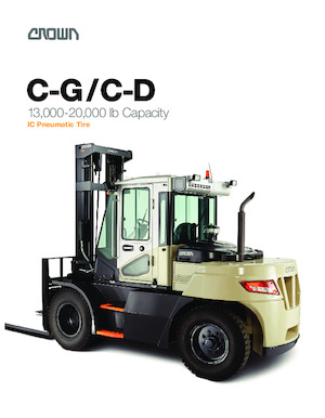 Chariots élevateurs frontaux diesel Crown CD60S-7