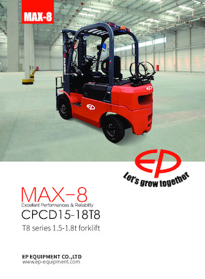 Chariots élevateurs frontaux diesel EP CPCD18T8-NB485BPG