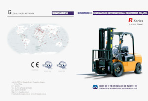 Chariots élevateurs frontaux diesel Sinomach CPCD30N