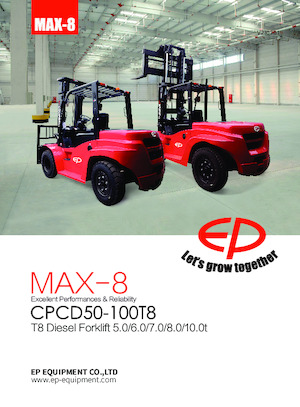 Chariots élevateurs frontaux diesel EP CPCD100T8