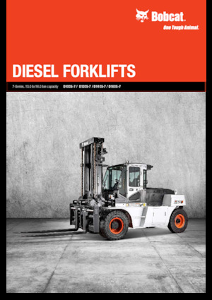 Chariots élevateurs frontaux diesel Bobcat D160S-7
