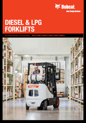 Chariots élevateurs frontaux diesel Bobcat D20SC-5