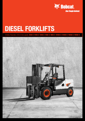 Chariots élevateurs frontaux diesel Bobcat D35S-5
