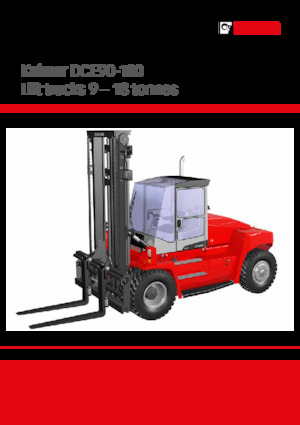 Chariots élevateurs frontaux diesel Kalmar DCE 160-9