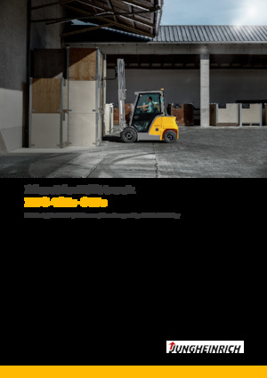 Chariots élevateurs frontaux diesel Jungheinrich DFG S35s 