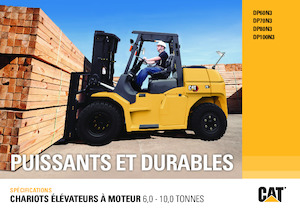 Chariots élevateurs frontaux diesel Caterpillar DP70N3