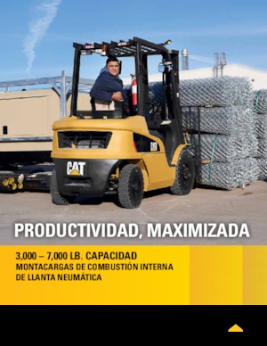 Chariots élevateurs frontaux diesel Caterpillar DP33N