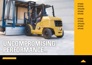 Chariots élevateurs frontaux diesel Caterpillar DP40N3