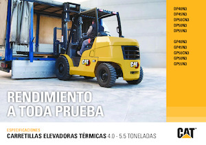 Chariots élevateurs frontaux diesel Caterpillar DP40N3