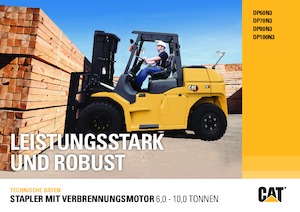 Chariots élevateurs frontaux diesel Caterpillar DP70N3