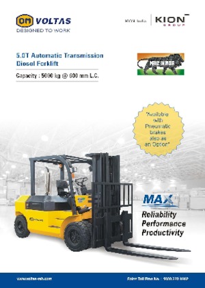 Chariots élevateurs frontaux diesel OM DVX 506 AT MAX