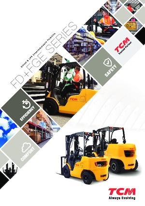 Chariots élevateurs frontaux diesel TCM FD50C-E2