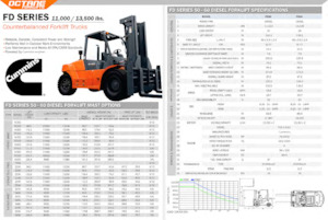 Chariots élevateurs frontaux diesel OCTANE FD50
