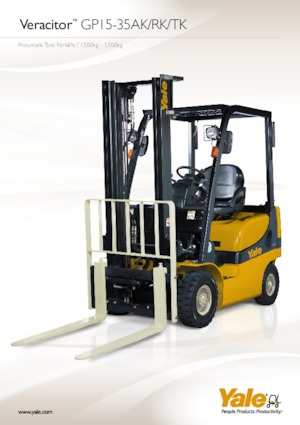 Chariots élevateurs frontaux diesel Yale GDP20AK