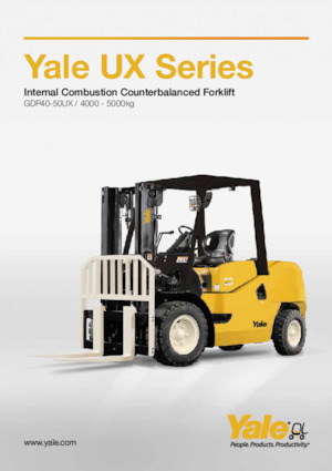 Chariots élevateurs frontaux diesel Yale GDP50UX