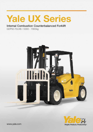 Chariots élevateurs frontaux diesel Yale GDP50UX6