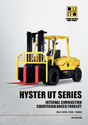 Chariots élevateurs frontaux diesel Hyster H6.0UT6 