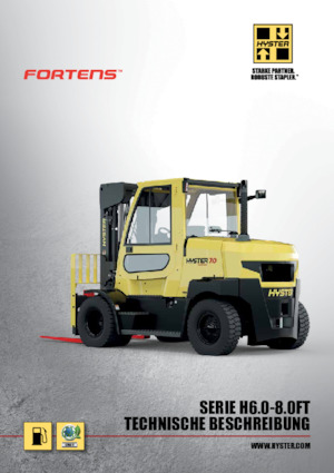 Chariots élevateurs frontaux diesel Hyster H7.0FTS 9
