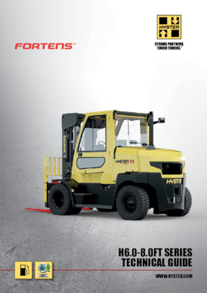 Chariots élevateurs frontaux diesel Hyster H7.0FTS 9
