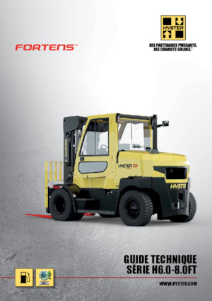 Chariots élevateurs frontaux diesel Hyster H7.0FTS 9