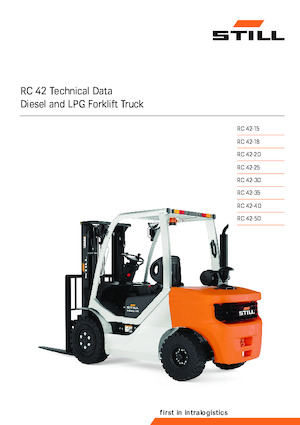 Chariots élevateurs frontaux diesel Still RC 42-25
