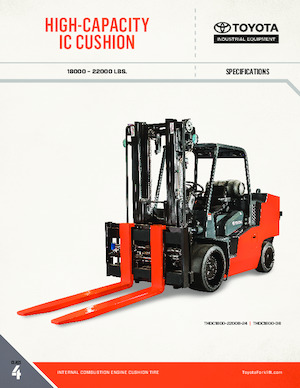 Chariots élevateurs frontaux diesel Toyota THDC1800-36