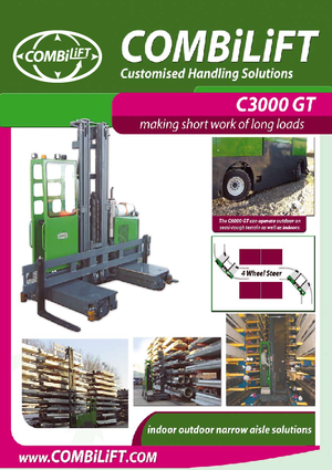 Chariots élévateurs électriques multidirectionnels Combi-Lift C 3000 GT