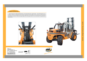 Chariots élévateurs diesel antidéflagrants OMG Ergos 25 D-EX