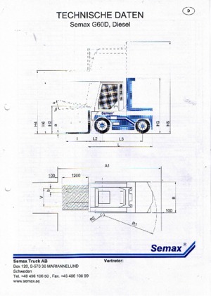 Chariot Élévateur Télescopique Semax G 60 L-D