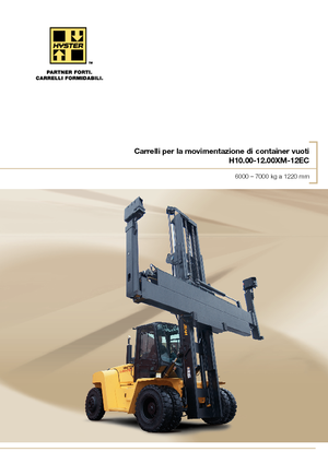 Chariots élevateurs frontaux diesel Hyster H10.00XM 12EC