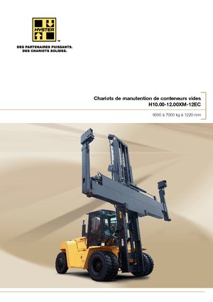 Chariots élevateurs frontaux diesel Hyster H10.00XM 12EC