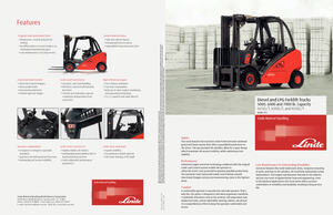 Chariots élévateurs diesel antidéflagrants Linde H 25 D