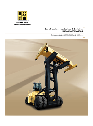 Chariots élevateurs frontaux diesel Hyster H40.00XM 16CH