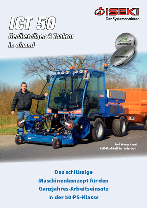 Tracteurs municipaux Iseki ICT 50