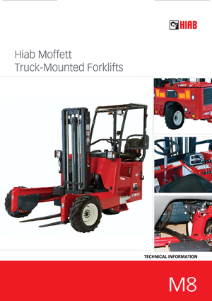 Chariots élévateurs  embarqués diesel Moffett M 8-30.3