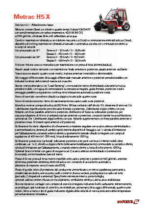 Véhicules communaux multi-usages à diesel diesel Reform Werke Metrac H 5 X