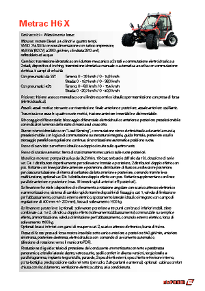 Véhicules communaux multi-usages à diesel diesel Reform Werke Metrac H 6 X