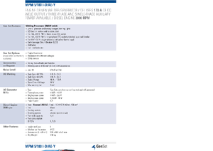 Groupes électrogènes à diesel GenSet MPM 5/180 I-D/AE-Y