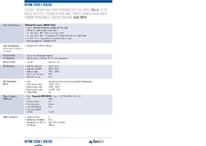 Groupes électrogènes à diesel GenSet MPM 7/250 I-DR/AE