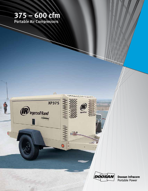 Compresseurs d'air portable - Gasoil, Electrique, Essence Ingersoll-Rand P 600 W D