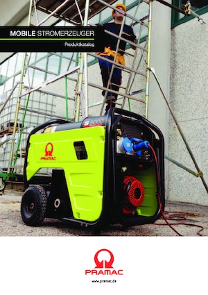 Groupes électrogènes à diesel PRAMAC Lifter E 6500 SYH