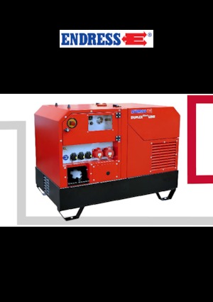 Groupes électrogènes à diesel Endress ESE 1408 DHG ES DI ISO DUPLEX Silent