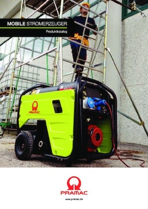 Groupes électrogènes à diesel PRAMAC Lifter S 6500 SYA