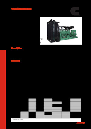 Groupes électrogènes à diesel Cummins C2000 D5